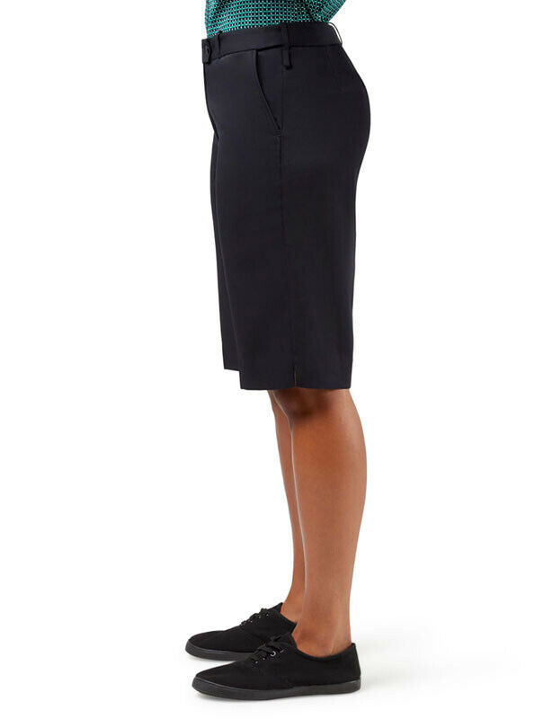 NNT Women P/V Gaberdine Secret Waist Shorts Elastic Waistband Short CAT3AN- Bannav S Bannav LLC