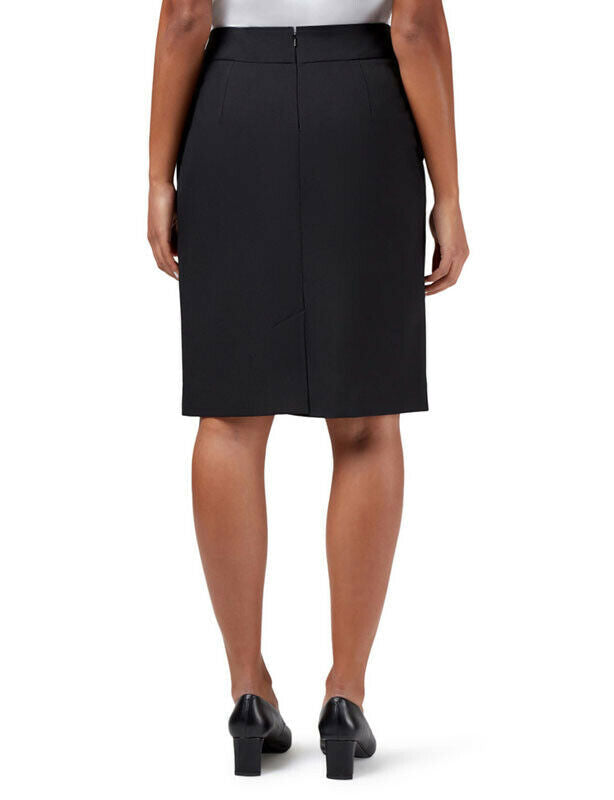 NNT Womens Business Helix Dry Poly Pencil Skirt Detail Invisible Zip CAT2NH- Bannav S Bannav LLC