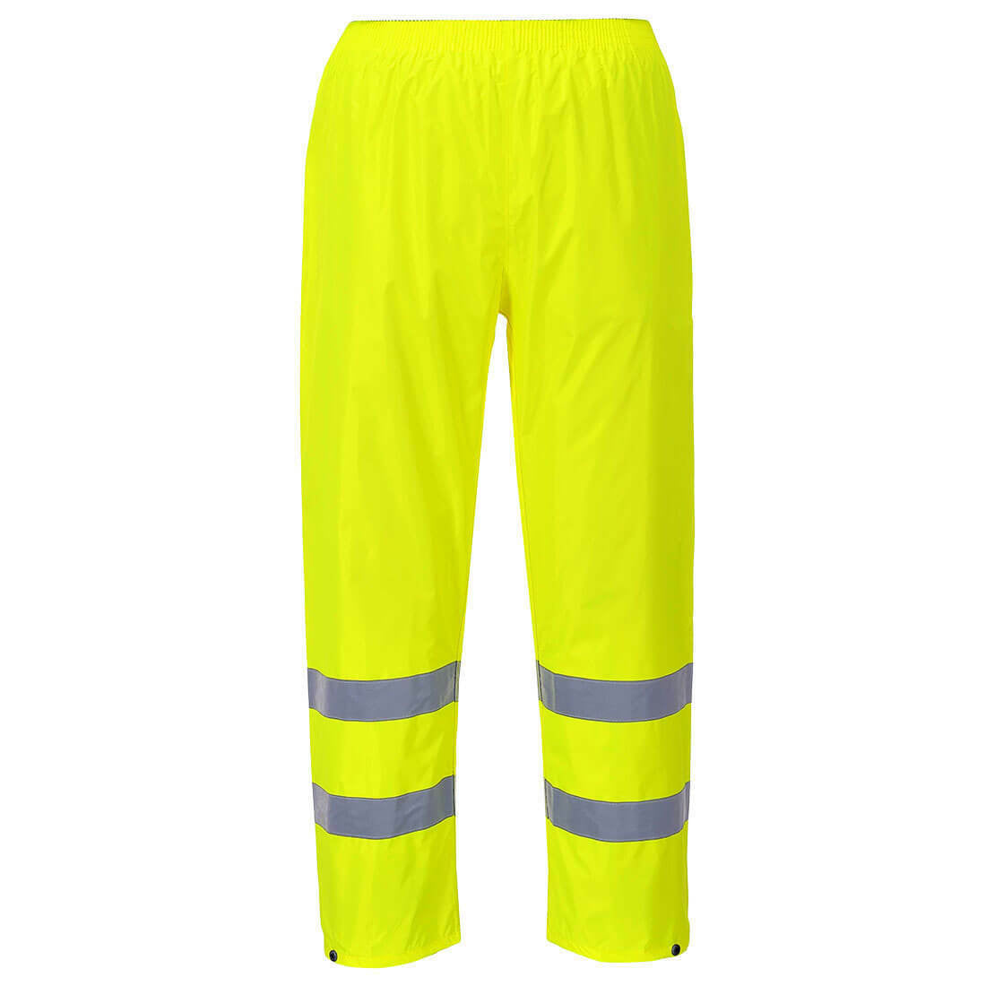 Portwest Mens Hi-Vis Rain Trousers Lightweight Waterproof Work Safety Pants H441- Bannav S Bannav LLC