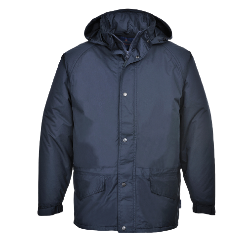 Portwest Mens Arbroath Breathable Fleece Lined Jacket Waterproof Navy Jacket S53- Bannav S Bannav LLC