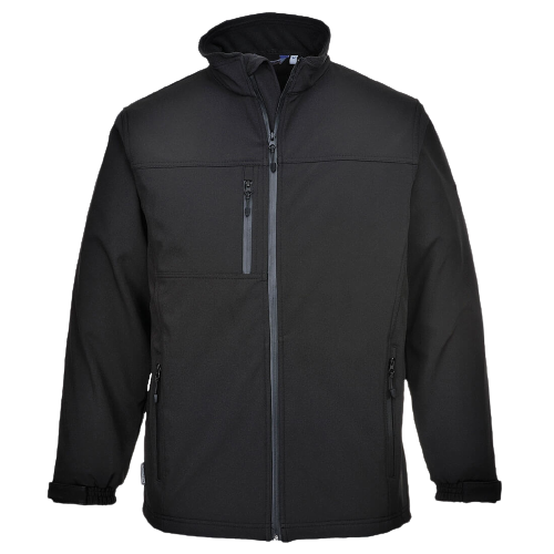 Portwest Mens Softshell Jacket (3L) Waterproof Full Zip Breathable Jacket TK50- Bannav S Bannav LLC