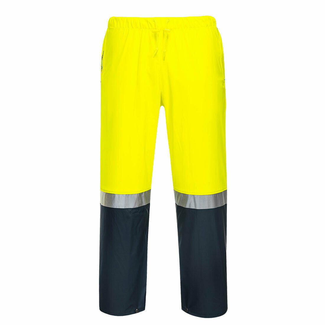 Portwest Mens Huski Farmers Hi-Vis Pants Reflective Work Safety Tapped K8101- Bannav S Bannav LLC