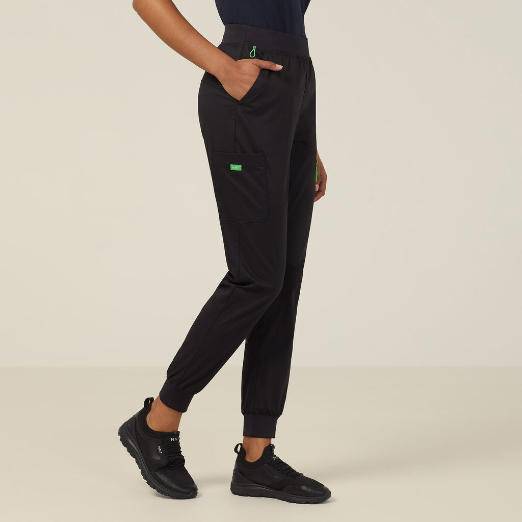 Clearance! NNT Next-Gen Antibacterial Active Westerman Jogger Scrub Pant CAT3W6- Bannav S Bannav LLC