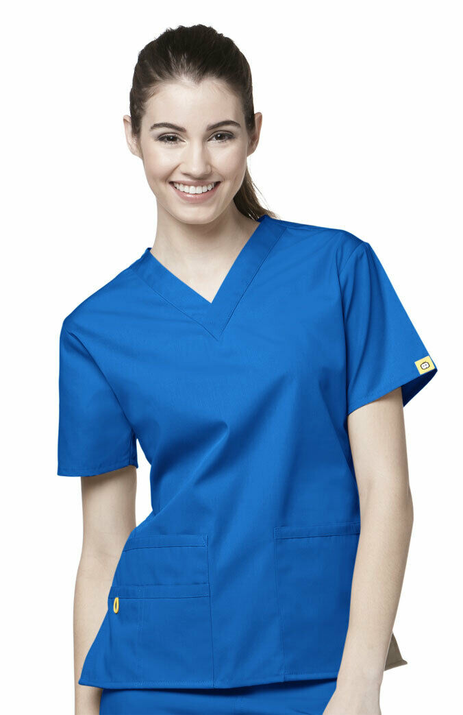 NNT Womens Bravo Scrub Top Relaxed Style Fit Work Nursing Hospital CATU66- Bannav S Bannav LLC
