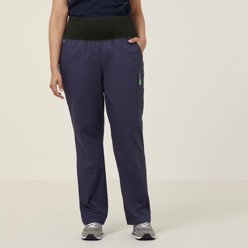 Clearance! NNT Uniform Women Next Gen Anti Bacterial Curie Scrub Pants CAT3VE- Bannav S Bannav LLC