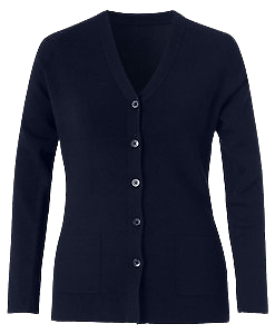 NNT Womens Wool Rich V Neck Cardigan Classic Long Sleeve CAT51C- Bannav S Bannav LLC