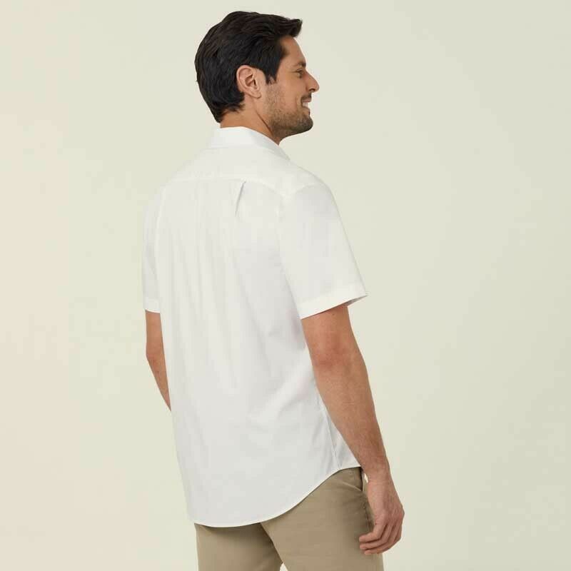 NNT Mens Avignon Short Sleeve Business Shirt Comfort Lightweight Casual CATJDN- Bannav S Bannav LLC