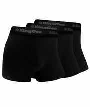 KingGee Mens Bamboo Work Trunk 3 Pack Superior Jocks Comfort Breathable K19005- Bannav S Bannav LLC
