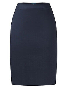 NNT Womens Sharkskin Detail Pencil Skirt Box Pleats Business Comfort CAT2L3- Bannav S Bannav LLC