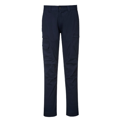 Portwest KX3 Cargo Pants Multiple Pocket Cotton Stretch Slim Pant T801- Bannav S Bannav LLC