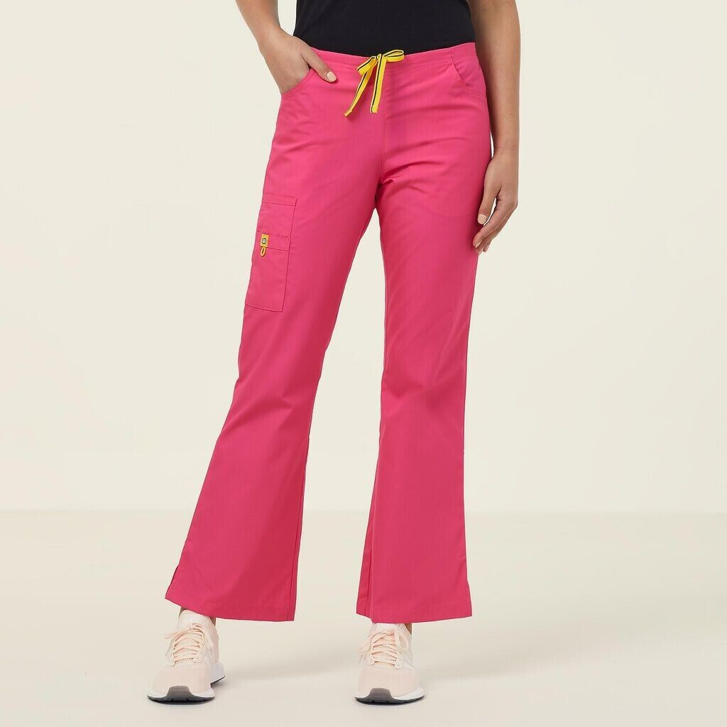 NNT Wonderwink 4 Pack Origins Flared Leg Comfy Scrub Pant Romeo CAT3NP- Bannav S Bannav LLC