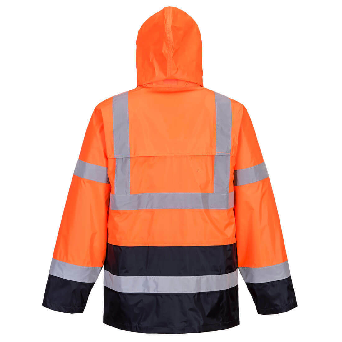 Portwest Mens Hi-Vis Classic Contrast Rain Jacket Reflective Work Safety H443- Bannav S Bannav LLC