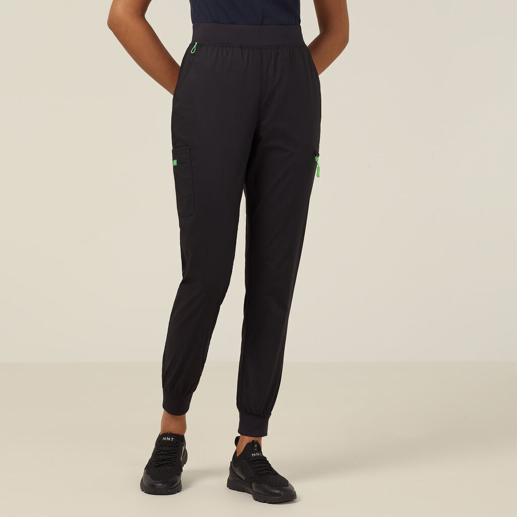 Clearance! NNT Next-Gen Antibacterial Active Westerman Jogger Scrub Pant CAT3W6- Bannav S Bannav LLC