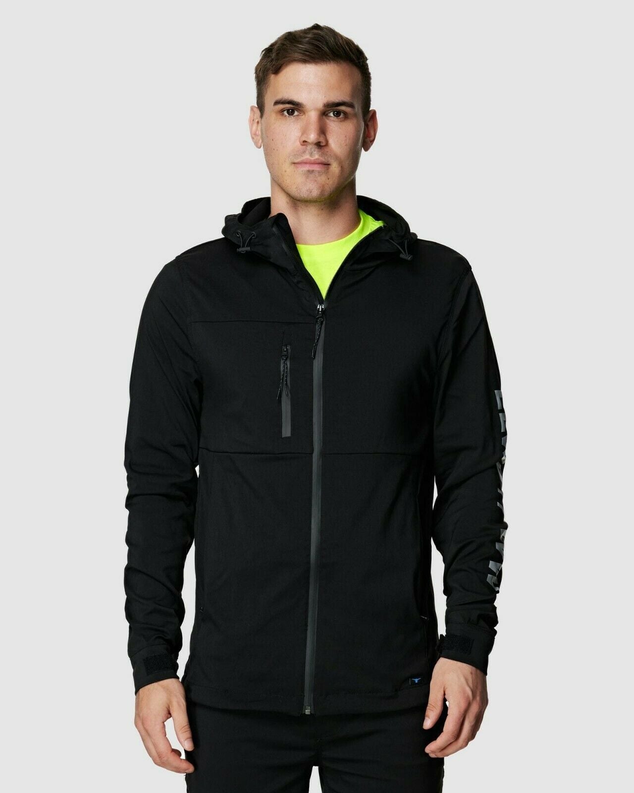Elwood Mens Workwear Light Jacket Sun Protection Stretch Safety Comfy EWD403- Bannav S Bannav LLC