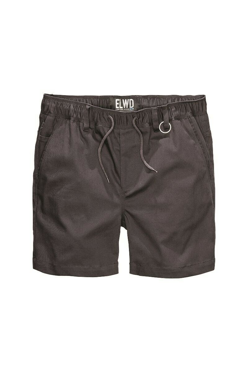 Elwood Mens Elastic Basic Short Summer Stretch Comfortable Workwear EWD204- Bannav S Bannav LLC
