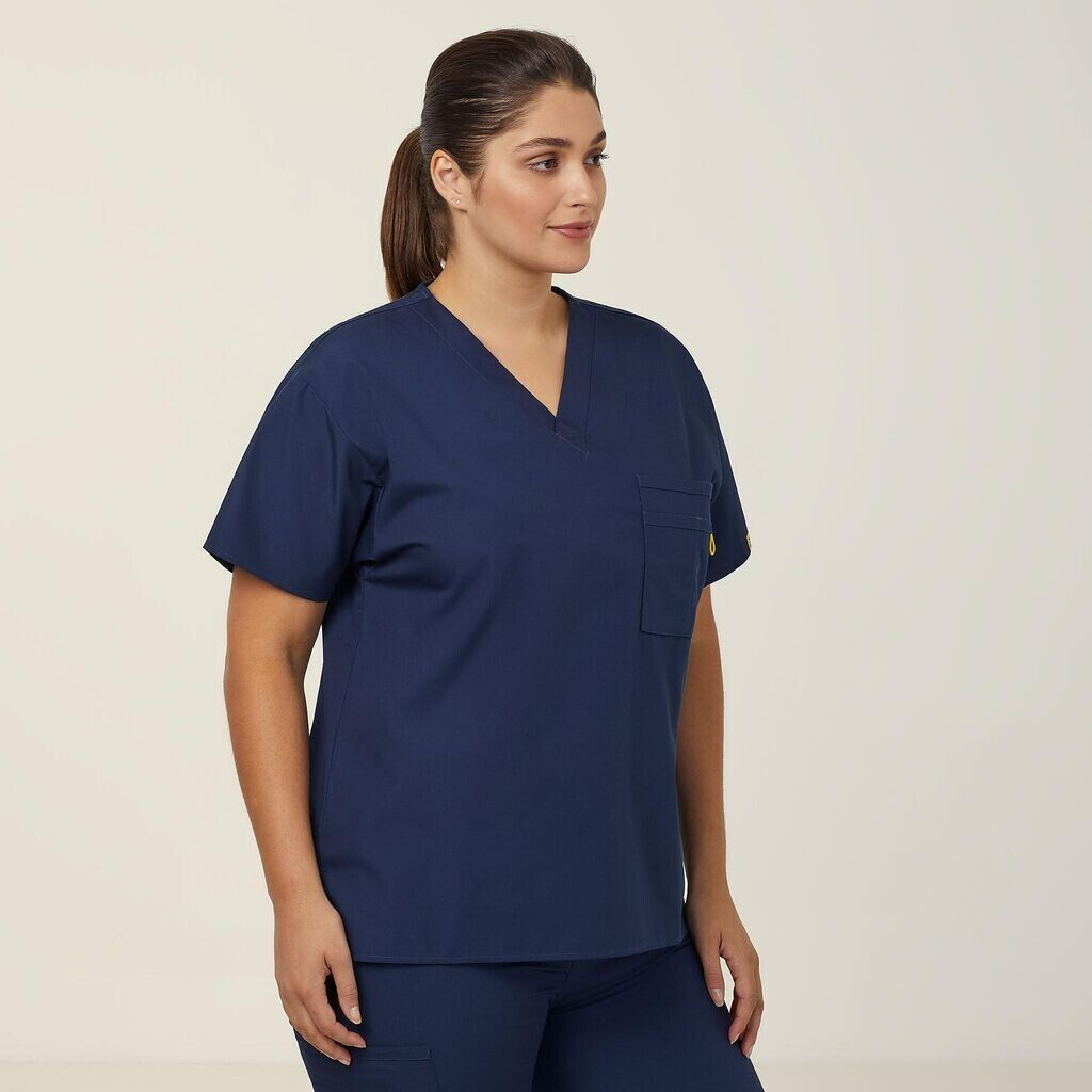NNT Unisex Wonderwink 4 Pack Origins Pocket V Neck Scrub Top Alpha CATRE4- Bannav S Bannav LLC