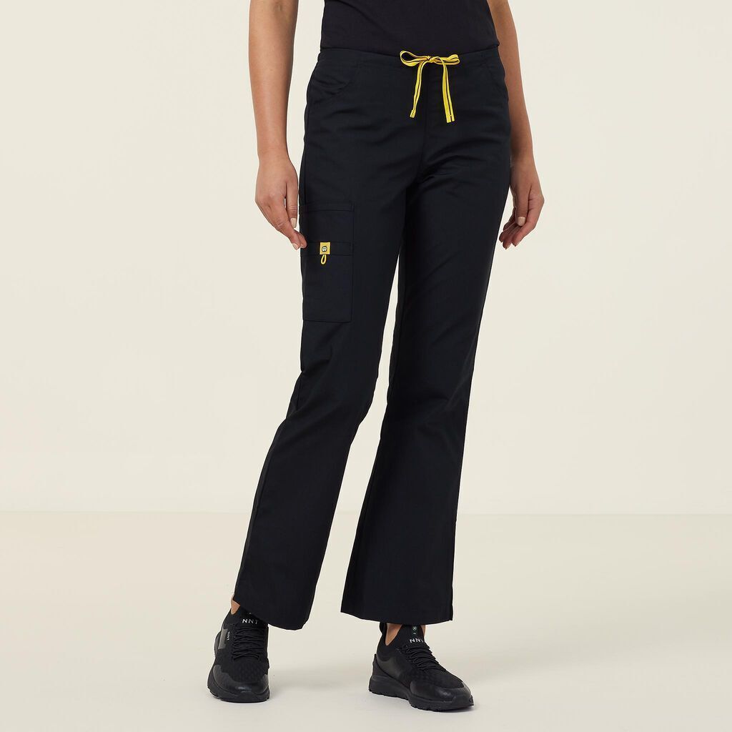 NNT Wonderwink 4 Pack Origins Flared Leg Comfy Scrub Pant Romeo CAT3NP- Bannav S Bannav LLC