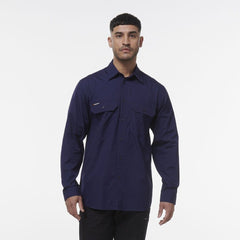 KINGGEE Mens Workcool Lightweight Workshirt Vented Breathable Shirt K14031- Bannav S Bannav LLC