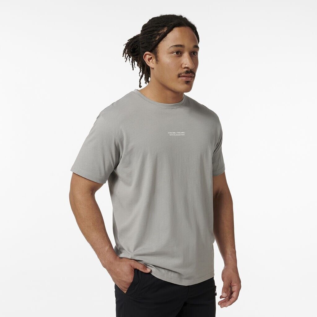 KINGGEE Mens Trademark Graphic Print Crew Neck Tee AUS Cotton Tshirt K14009- Bannav S Bannav LLC