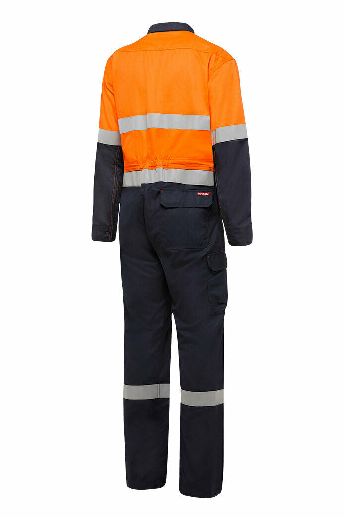 Hard Yakka Safety SheildTec Fire Resistant Coverall Overall Taped Hi-Vis Y00055- Bannav S Bannav LLC