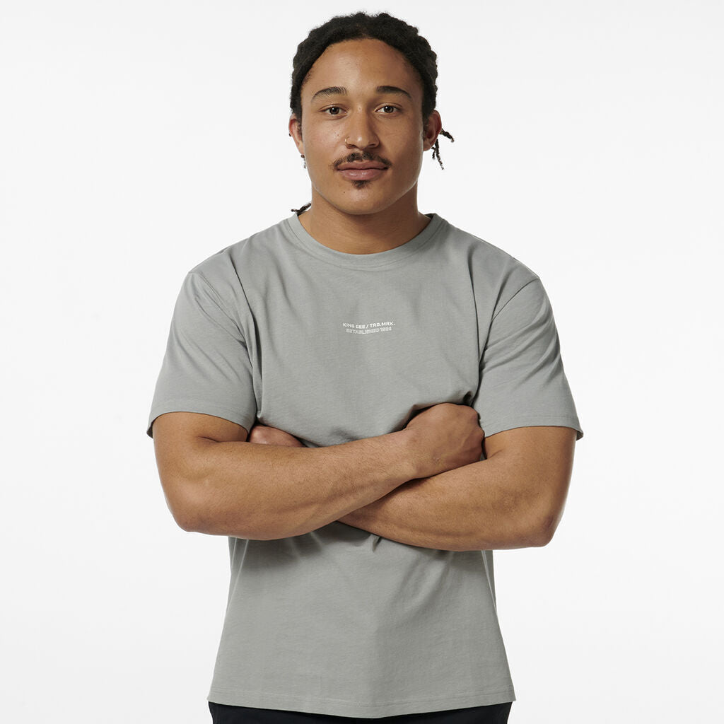 KINGGEE Mens Trademark Graphic Print Crew Neck Tee AUS Cotton Tshirt K14009- Bannav S Bannav LLC