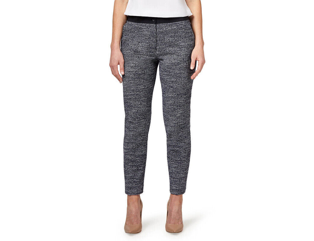 NNT Women Slim line Pant Slim Fit Stretch Comfort Doby Textured Tweed CAT3SF- Bannav S Bannav LLC
