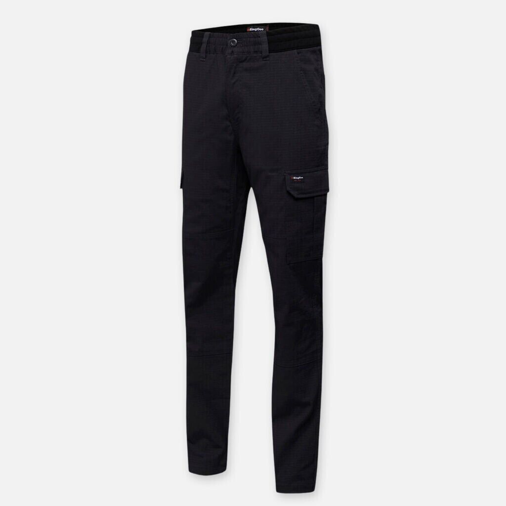 KingGee Mens 2 Pack Traders Tough Durable Cargo Comfort Waist Pants K13005- Bannav S Bannav LLC
