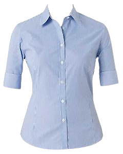 NNT Womens Discontinued Cotton Blend Stripe French Cuff Business Shirt CAT47H- Bannav S Bannav LLC