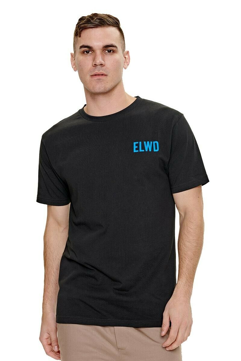 Elwood Mens Bulls Elwd Tee Cotton Short Sleeve Stretch T-Shirt Work EWD811- Bannav S Bannav LLC