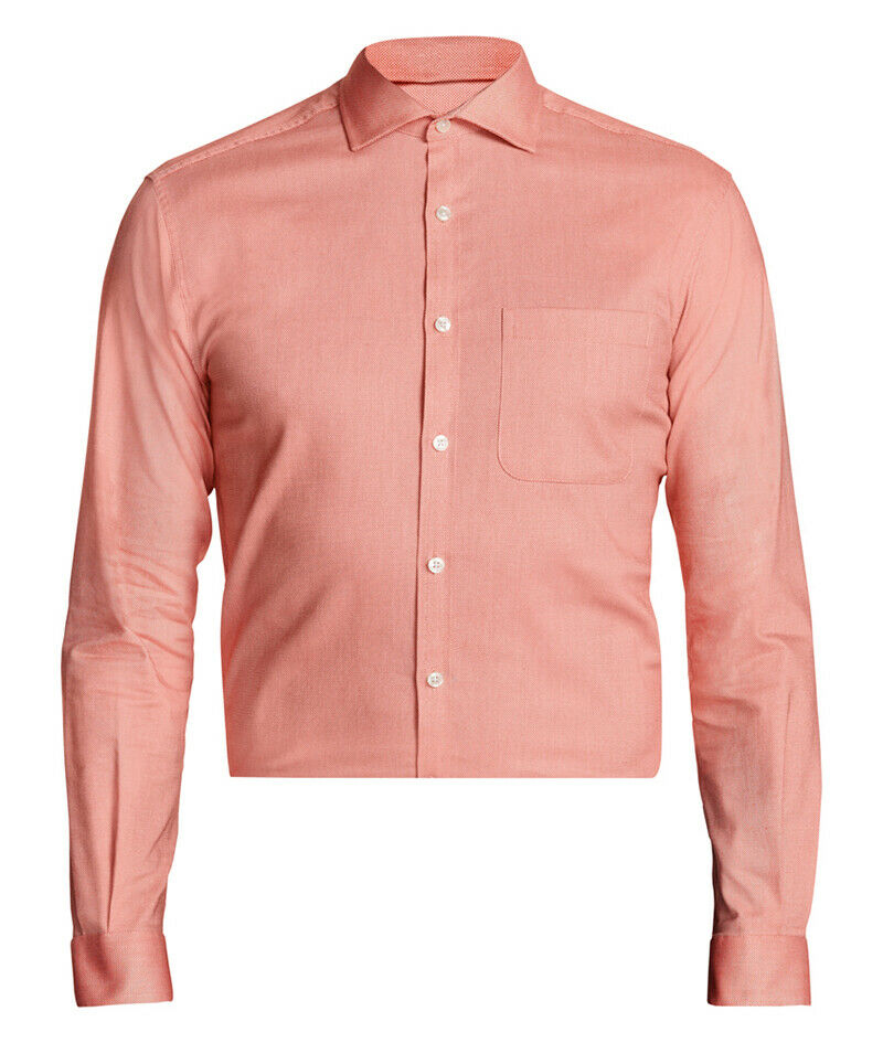 NNT Mens Long Sleeve Honeycomb Cutaway Collar Classic Shirt Business CATJ2S- Bannav S Bannav LLC