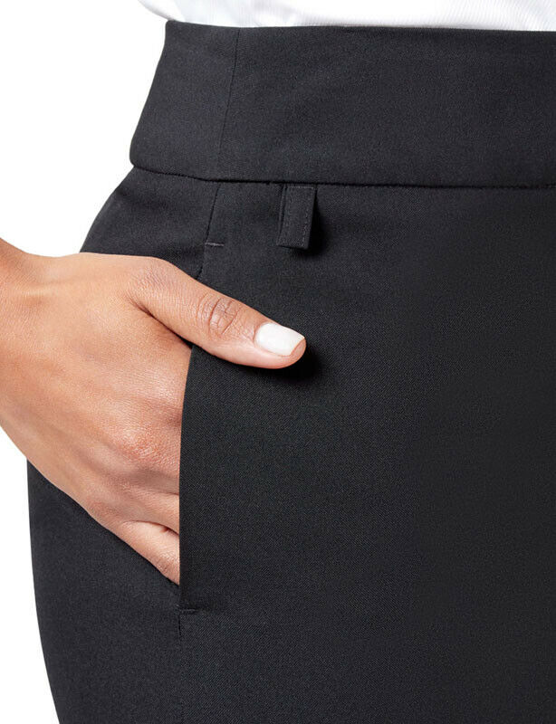 NNT Womens Business Helix Dry Poly Pencil Skirt Detail Invisible Zip CAT2NH- Bannav S Bannav LLC