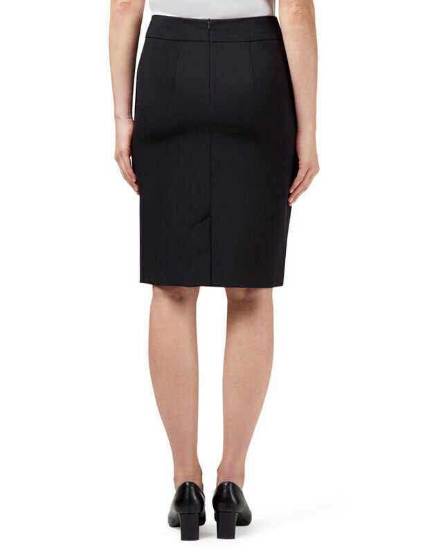 NNT Womens Business Helix Dry Poly Pencil Skirt Detail Invisible Zip CAT2NH- Bannav S Bannav LLC