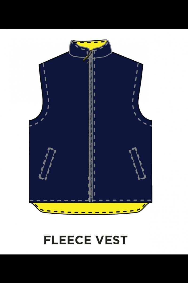 Mens Hard Yakka Foundations Hi-Vis Six 6 Way Jacket Reflective Tape Work Y06556- Bannav S Bannav LLC