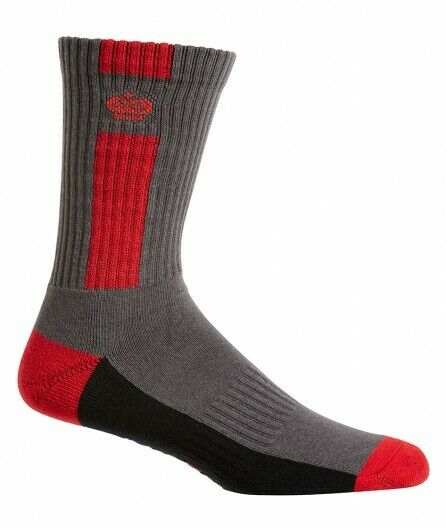 KingGee Crew Cotton Work Socks 5 Pack Padded Footbed Workwear K09035- Bannav S Bannav LLC