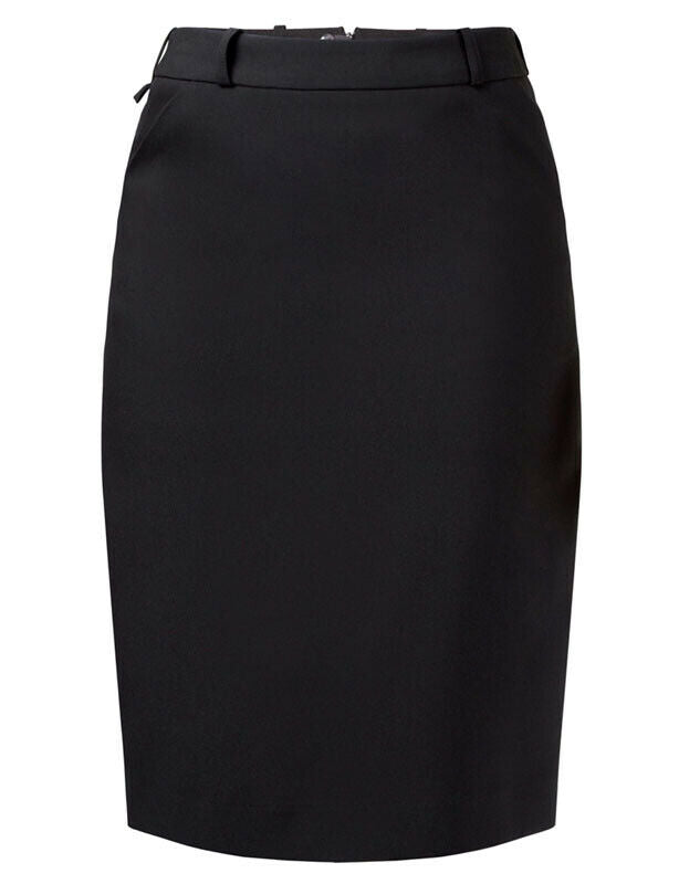 NNT Womens Helix Dry Poly Pleat Skirt Waist Band Detail Zip Business CAT2NJ- Bannav S Bannav LLC
