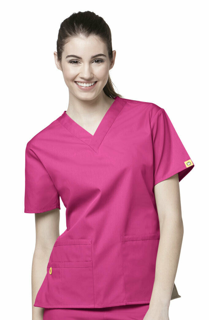 NNT Womens Bravo Scrub Top Relaxed Style Fit Work Nursing Hospital CATU66- Bannav S Bannav LLC