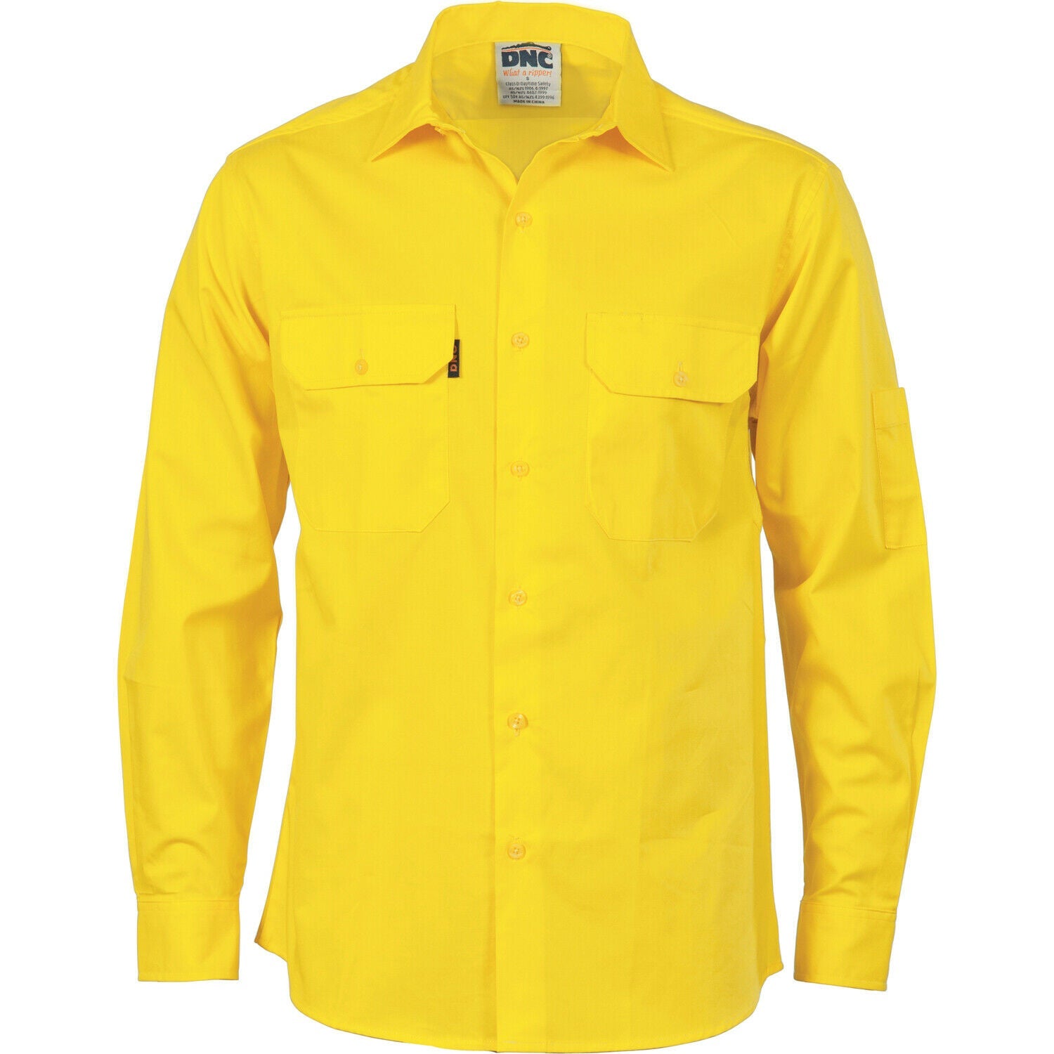 DNC Workwear Cool-Breeze Work Shirt - Short Sleeve Lightweight Cotton 3208- Bannav S Bannav LLC