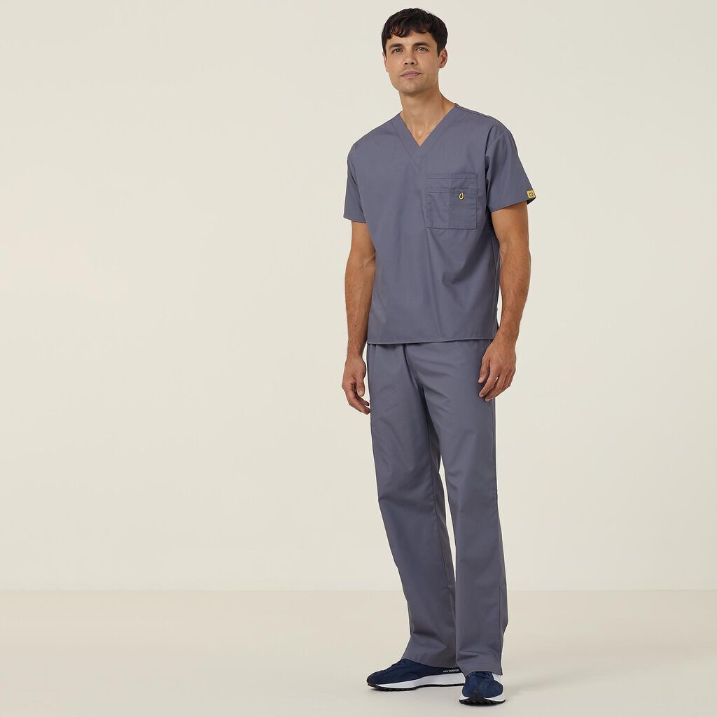 NNT Unisex Wonderwink 4 Pack Origins Relaxed Fit Comfy Scrub Pant Sierra CATQ3C- Bannav S Bannav LLC
