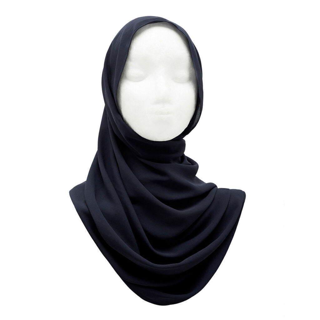 NNT Womens Georgie Eco Soft Eco-friendly Wrinkle-Resistant Durable Hijab CAT0LN- Bannav S Bannav LLC