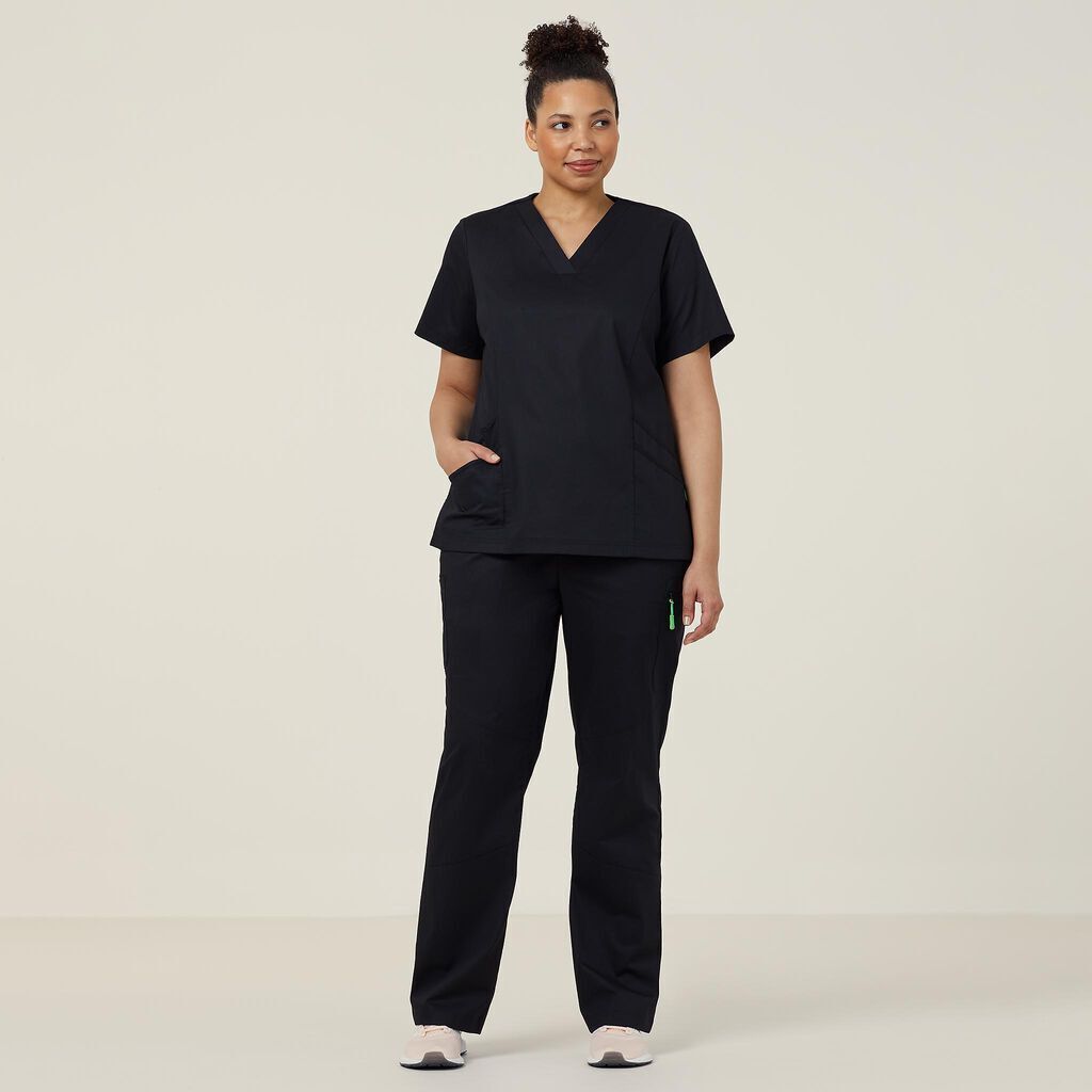 Clearance! NNT Uniform Women Next Gen Anti Bacterial Curie Scrub Pants CAT3VE- Bannav S Bannav LLC