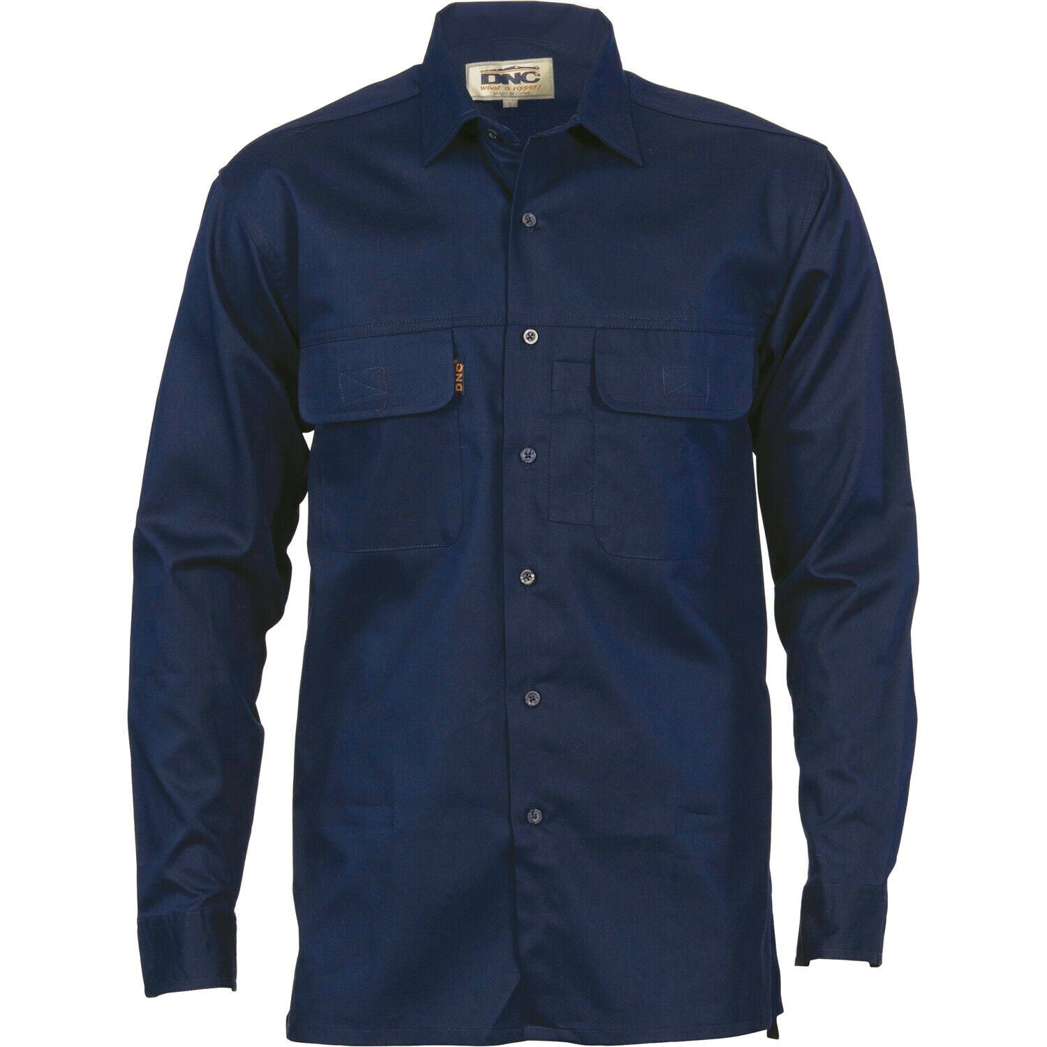 DNC Workwear Mens Three Way Cool Breeze Work Shirt - Long Sleeve Casual 3224- Bannav S Bannav LLC