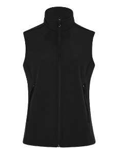 NNT Mens Ladies Bonded Fleece Zip Vest Warmth Black Sleeveless Style CAT748- Bannav S Bannav LLC