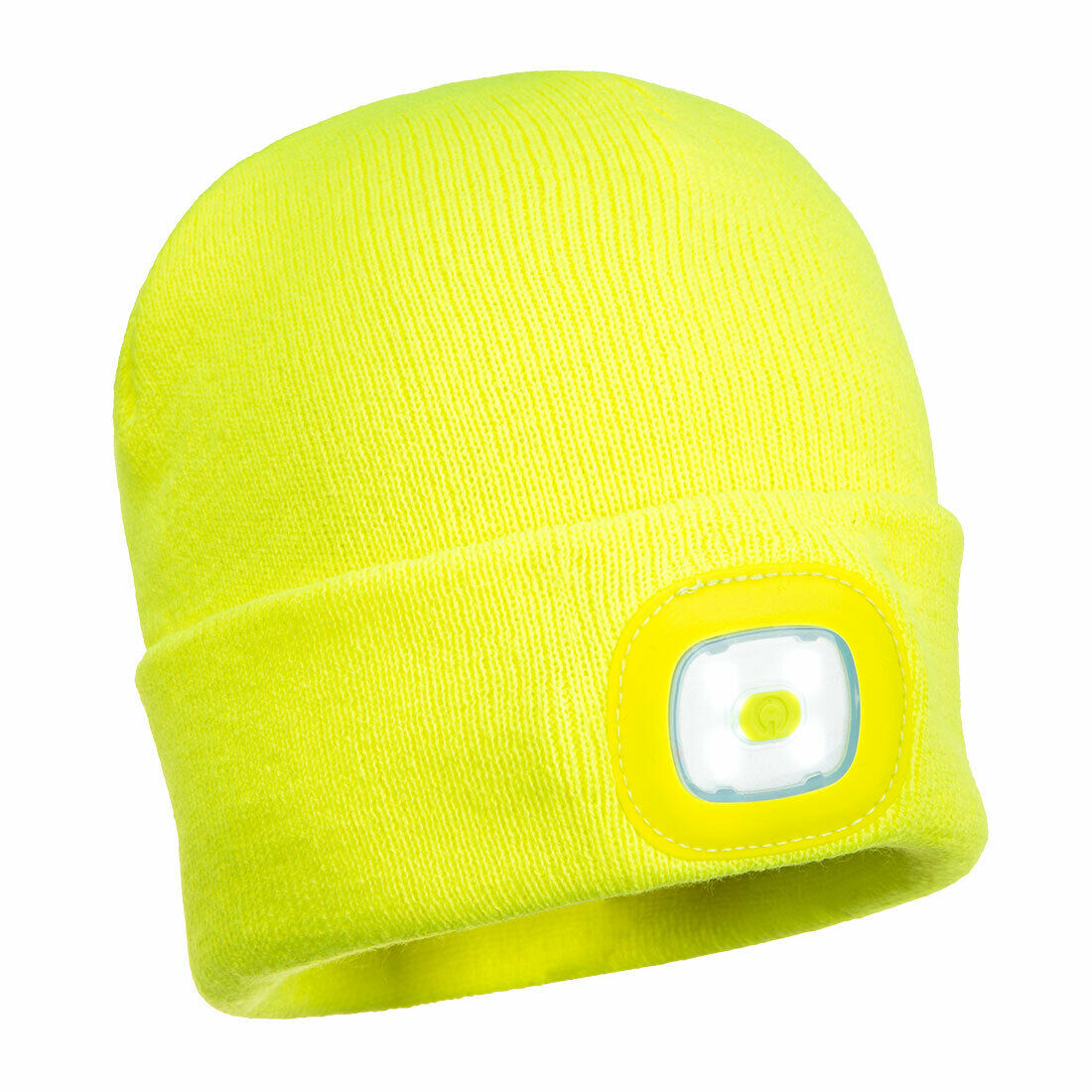 Portwest Mens Beanie Hat LED Head Light USB Rechargeable Warm Work Comfort B029- Bannav S Bannav LLC