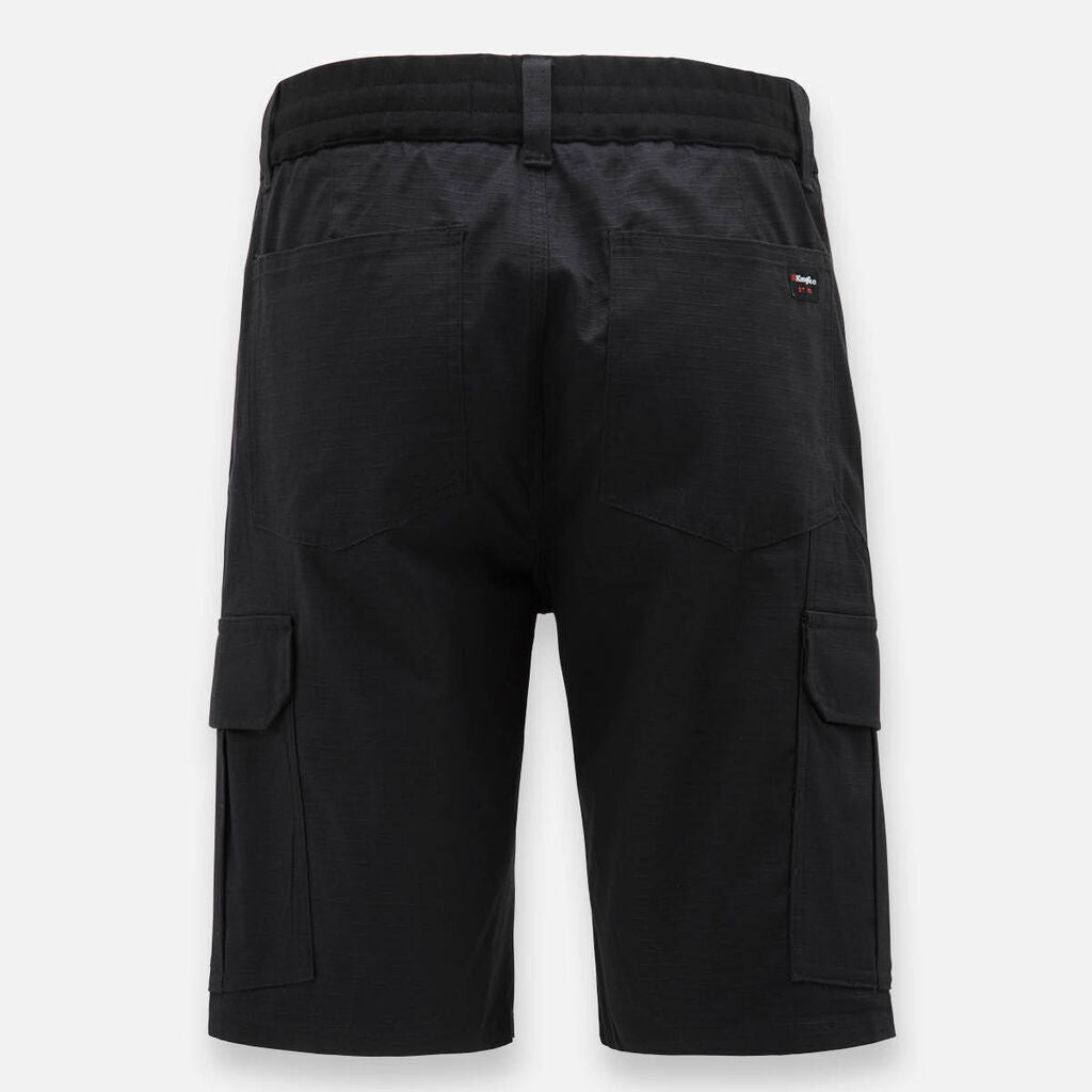 KingGee Mens 2 PACK Traders Tough Durable Cargo Comfort Waist Shorts K17007- Bannav S Bannav LLC