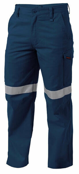 KingGee Mens Reflective WorkCool Pants Triple Stitching Taped Work Safety K53800- Bannav S Bannav LLC