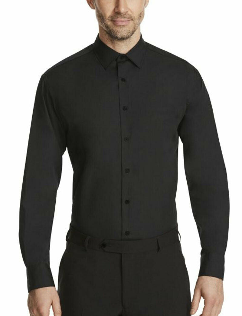 NNT Mens Long Sleeve Honeycomb Cutaway Collar Classic Shirt Business CATJ2S- Bannav S Bannav LLC