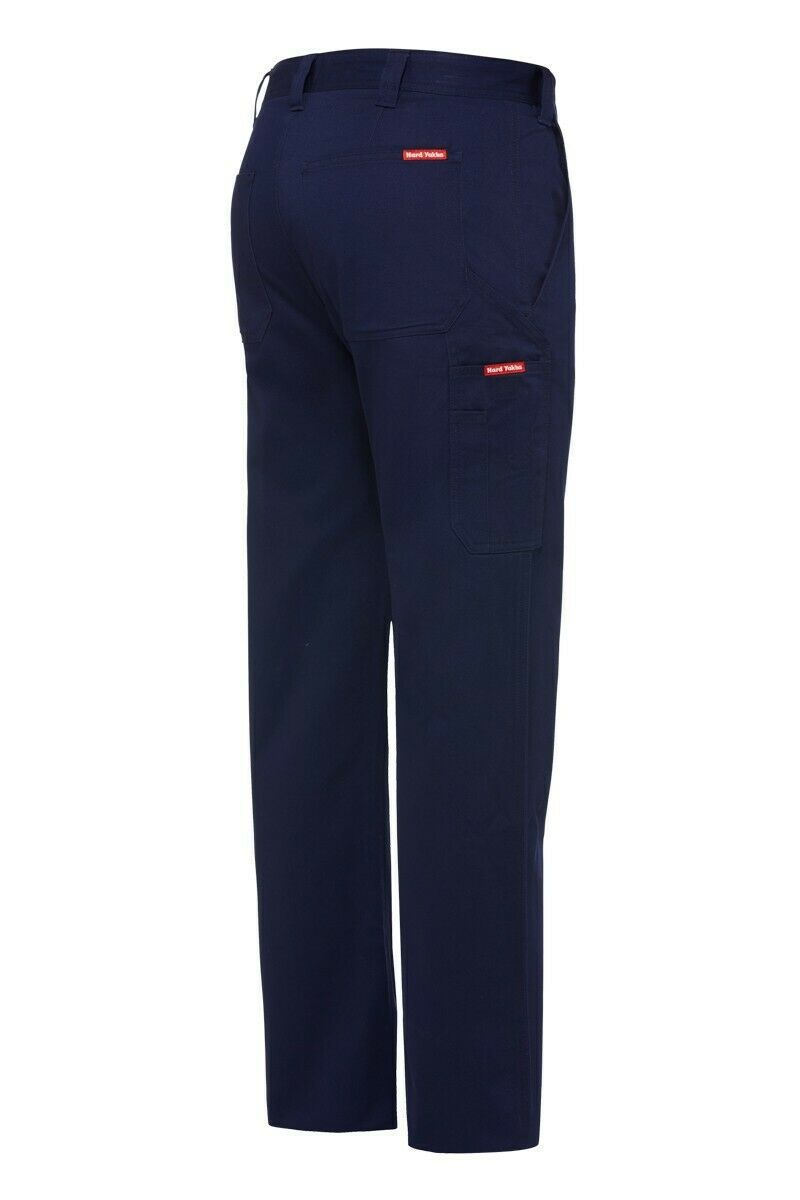 Mens Hard Yakka Core Drill Pants Work Cotton Ruler Pocket Cargo Tough Y02570- Bannav S Bannav LLC