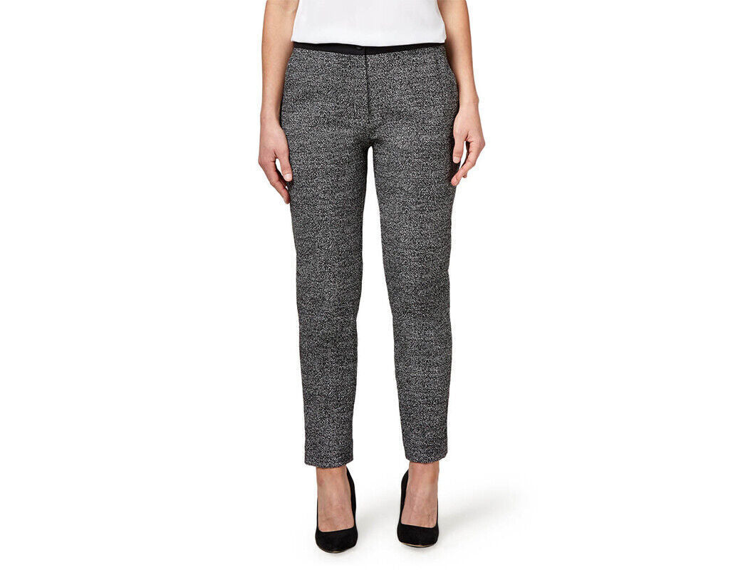 NNT Women Slim line Pant Slim Fit Stretch Comfort Doby Textured Tweed CAT3SF- Bannav S Bannav LLC