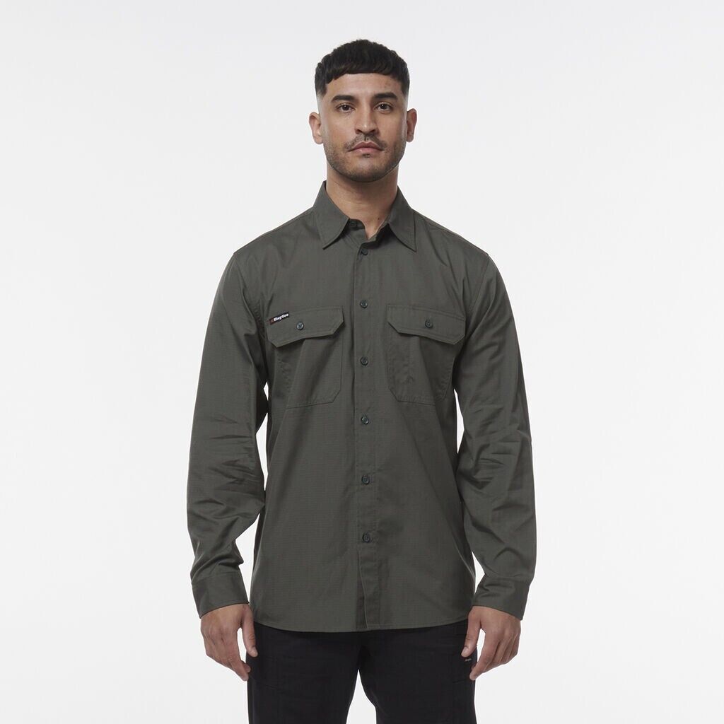 KINGGEE Mens Workcool Lightweight Workshirt Vented Breathable Shirt K14031- Bannav S Bannav LLC