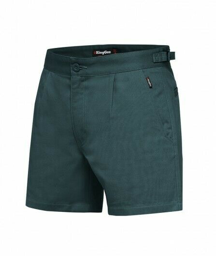 KingGee Drill Utility Shorts Adjustable Welt Pockets Cotton Work K07010- Bannav S Bannav LLC
